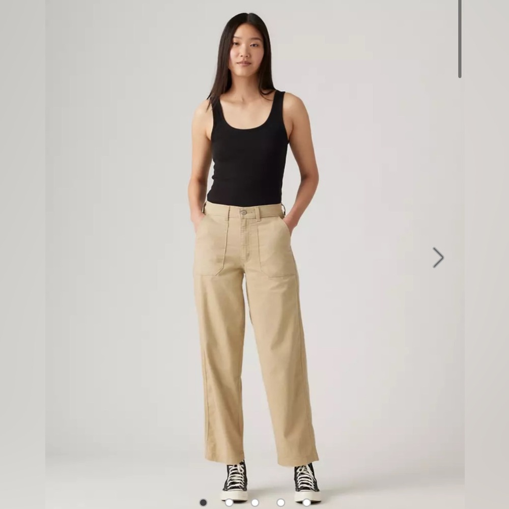 Levi’s Utility Pants - Khaki Cotton - Women’s